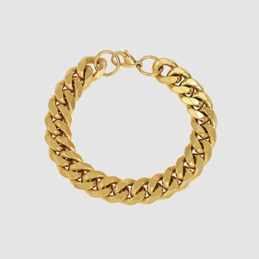 Cuban Bracelet (Gold) 12MM