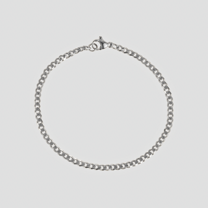 Cuban Bracelet (Silver) 3MM