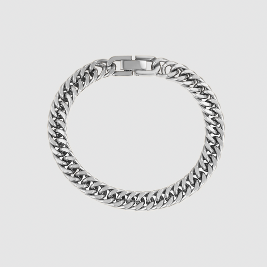 Cuban Bracelet (Silver) 8MM