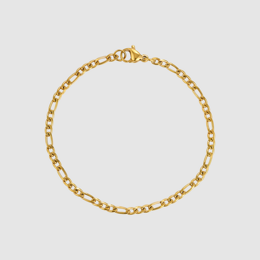 Figaro Bracelet (Gold) 3MM
