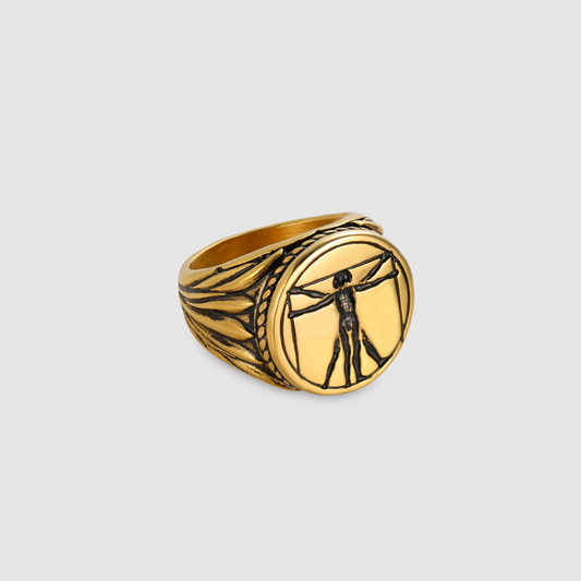 Vitruvian Ring (Gold)
