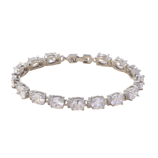 Silver Crystal Bracelet