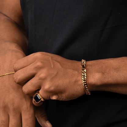 Cuban Bracelet (Gold) 8MM