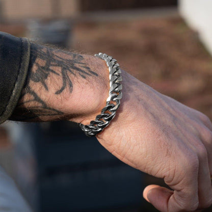 Cuban Bracelet (Silver) 12MM